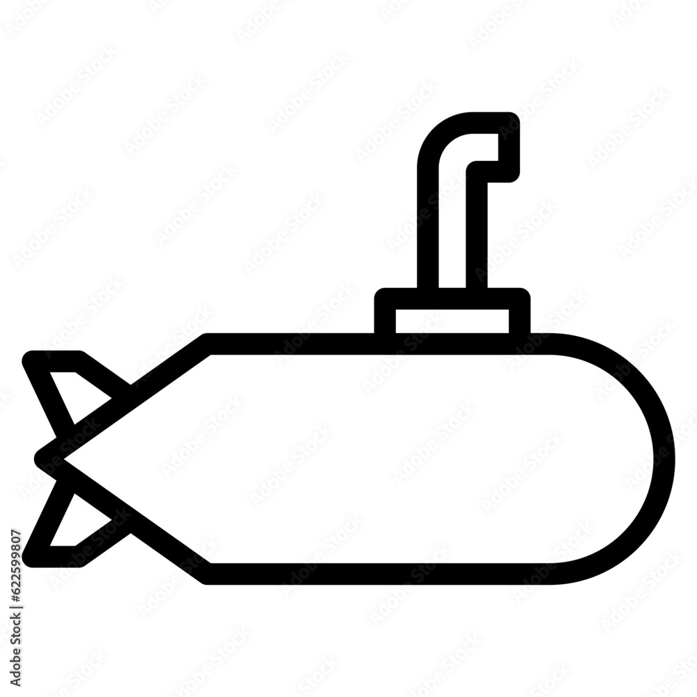 Fototapeta premium submarine line