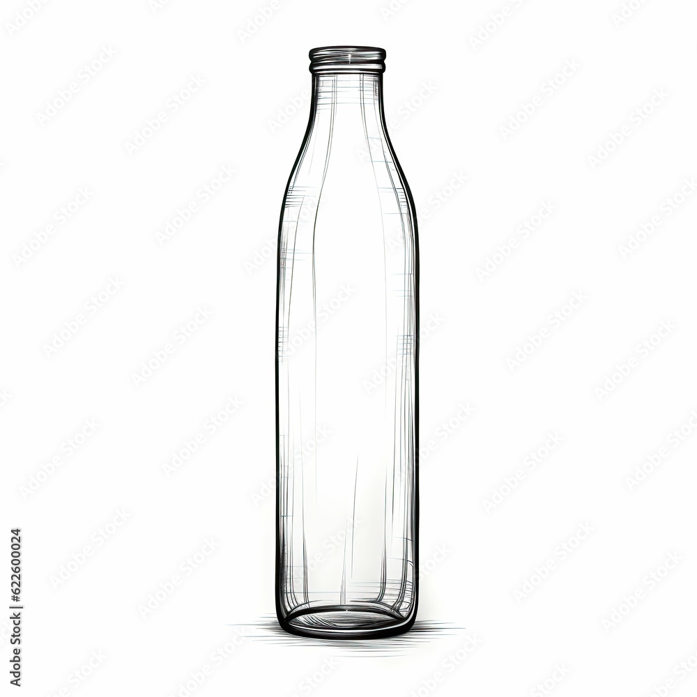waste plastic bottle ai generated