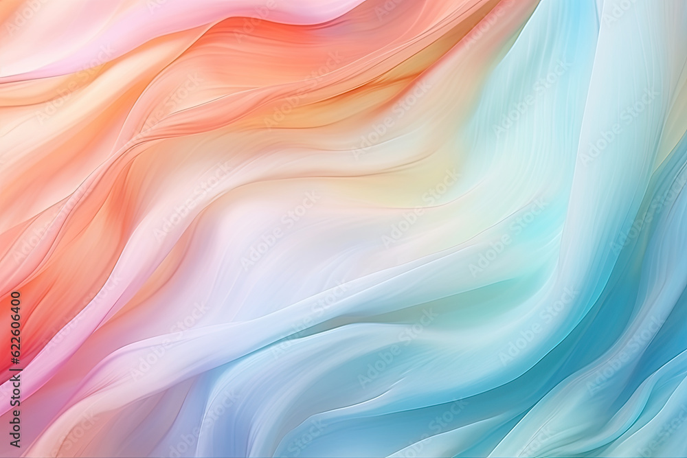 abstract pastel color background with waves