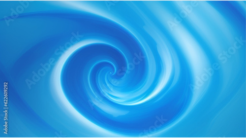 abstract blue background with blue swirl in the style of futuristic organic generative ai