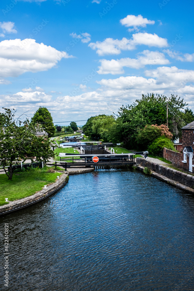 Burscough, Lancashire, England. Burscough, Lancashire, England.