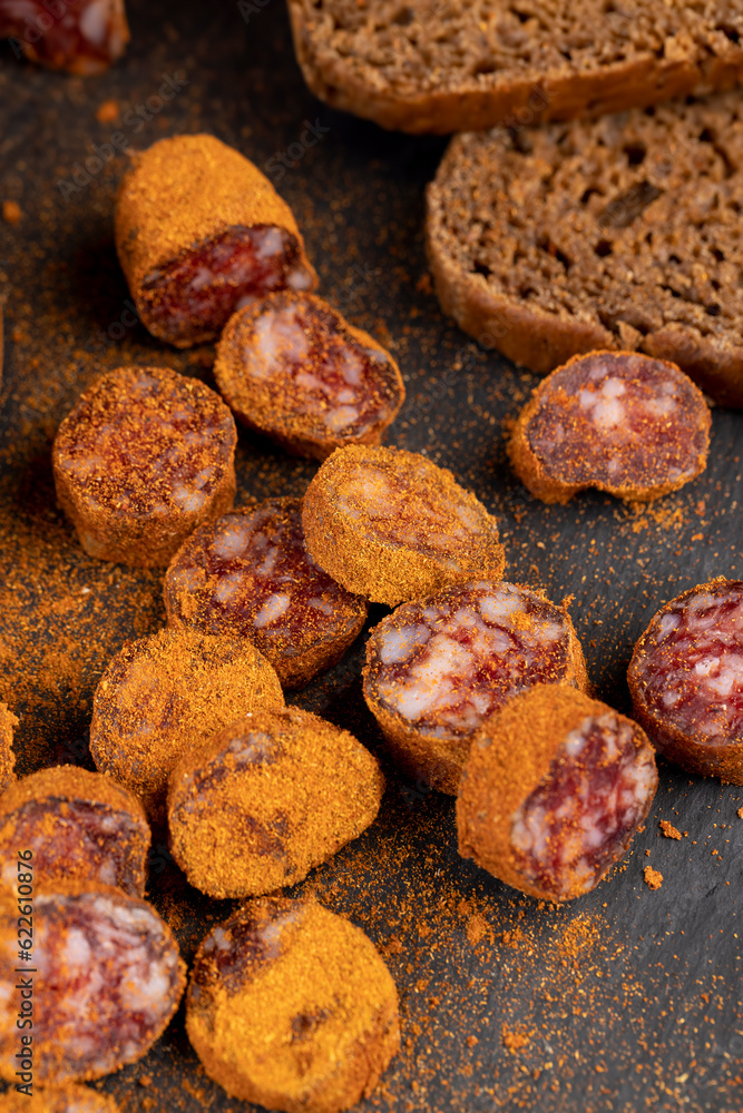 fresh dried pork sausage in turmeric fresh dried pork sausage in turmeric