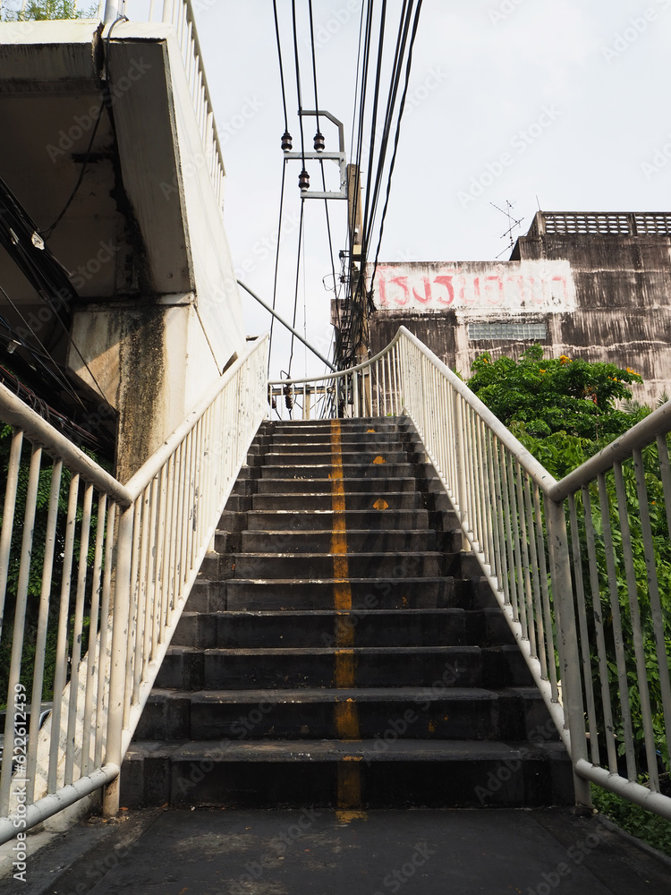 Stairs Bridge Overpass Stairs Bridge Overpass
