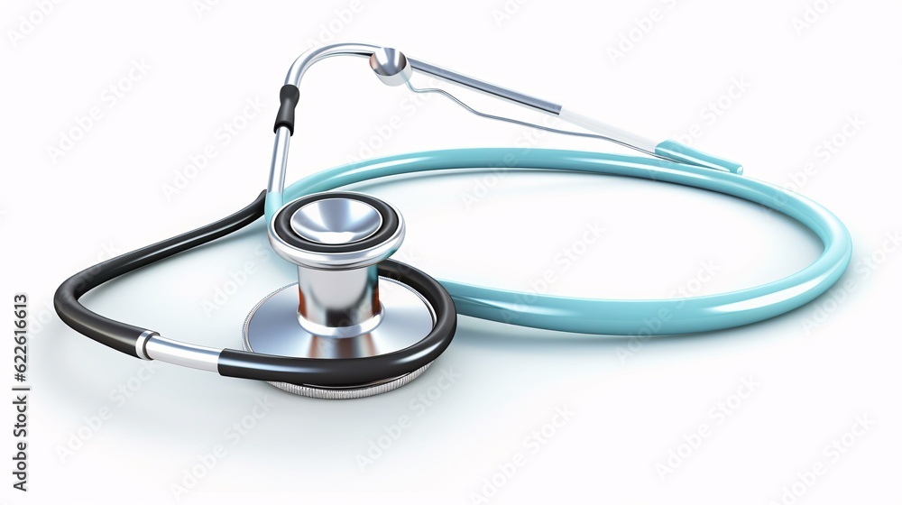 stethoscope on white background stethoscope on white background