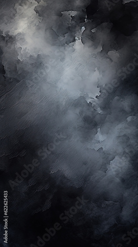 black abstract watercolor background © dewaai