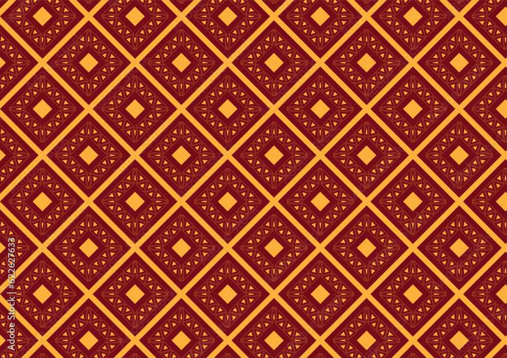 Fabric tile pattern vector design Fabric tile pattern vector design