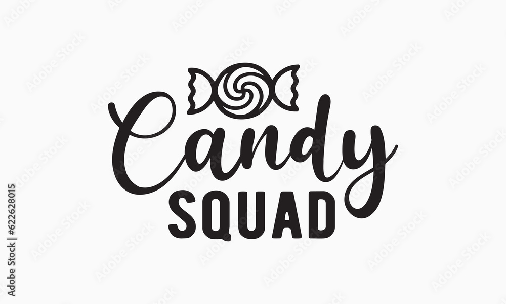 Candy squad svg, halloween svg design bundle, halloween svg, happy halloween vector, pumpkin, witch, spooky, ghost, funny halloween t-shirt quotes Bundle, Cut File Cricut, Silhouette 