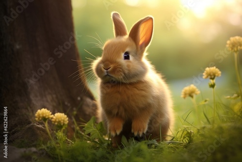 Adorable Bunny, Generative AI © Umar