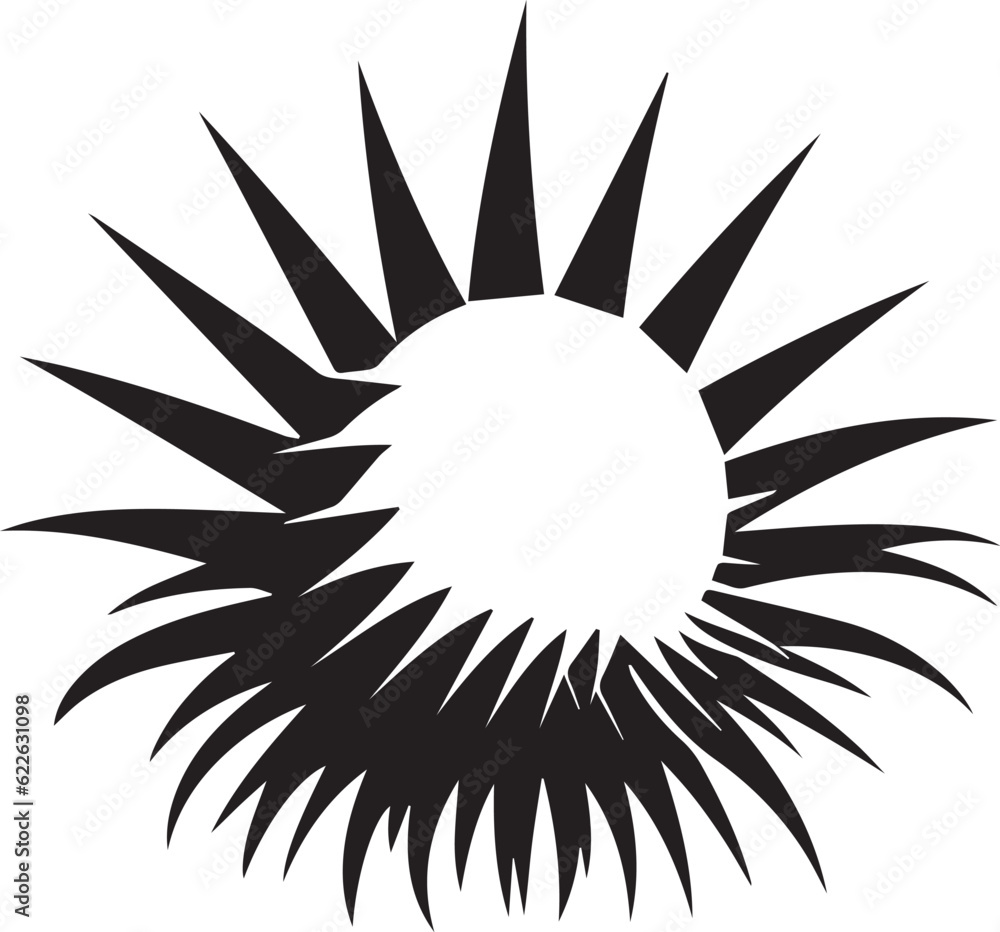 Rambutan Black And White, Vector Template Set for Cutting and Printing Rambutan Black And White, Vector Template Set for Cutting and Printing