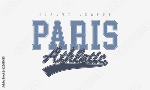Vector artwork in varsity vintage style, perfect for t-shirts and sweatshirts.