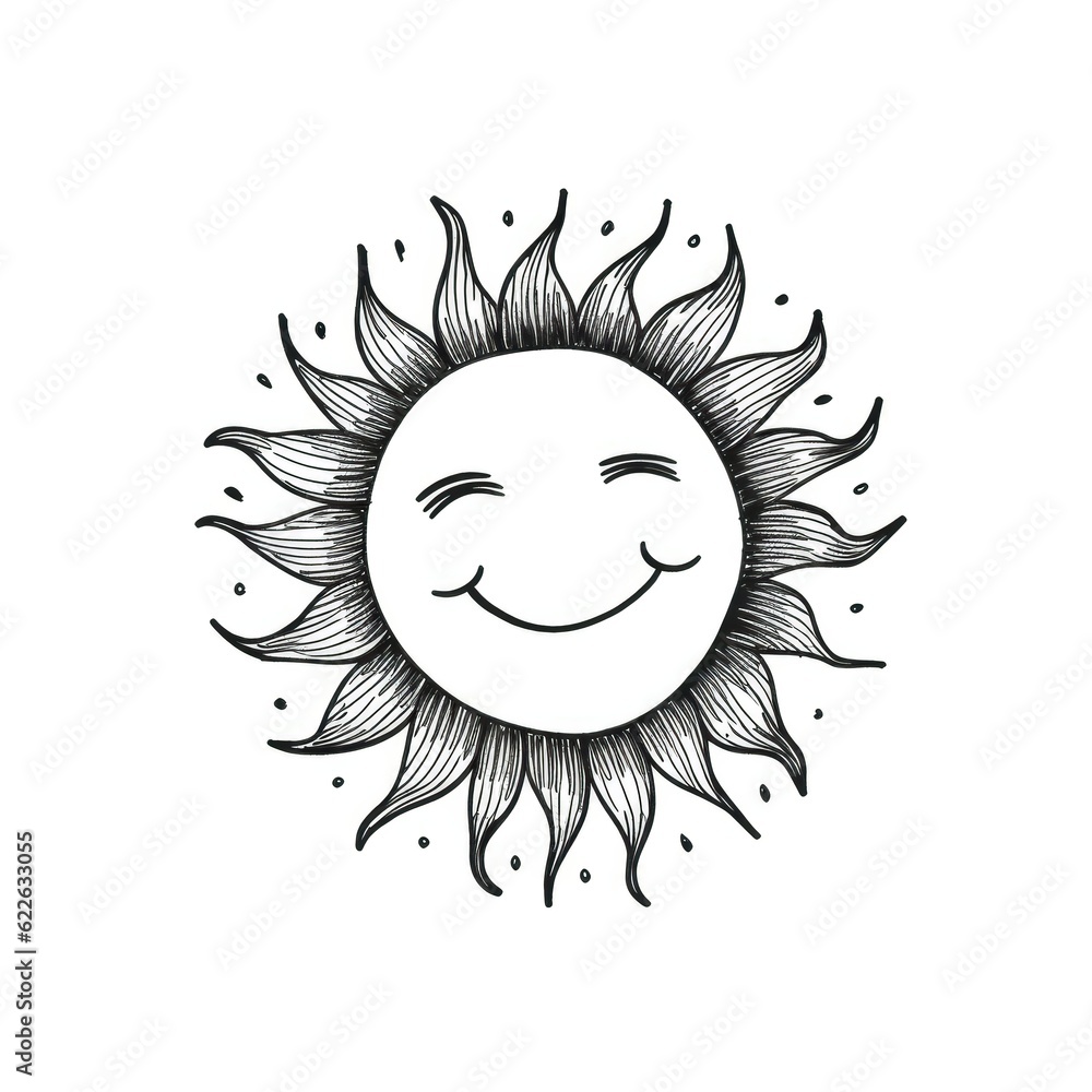 face smiling sun ai generated face smiling sun ai generated