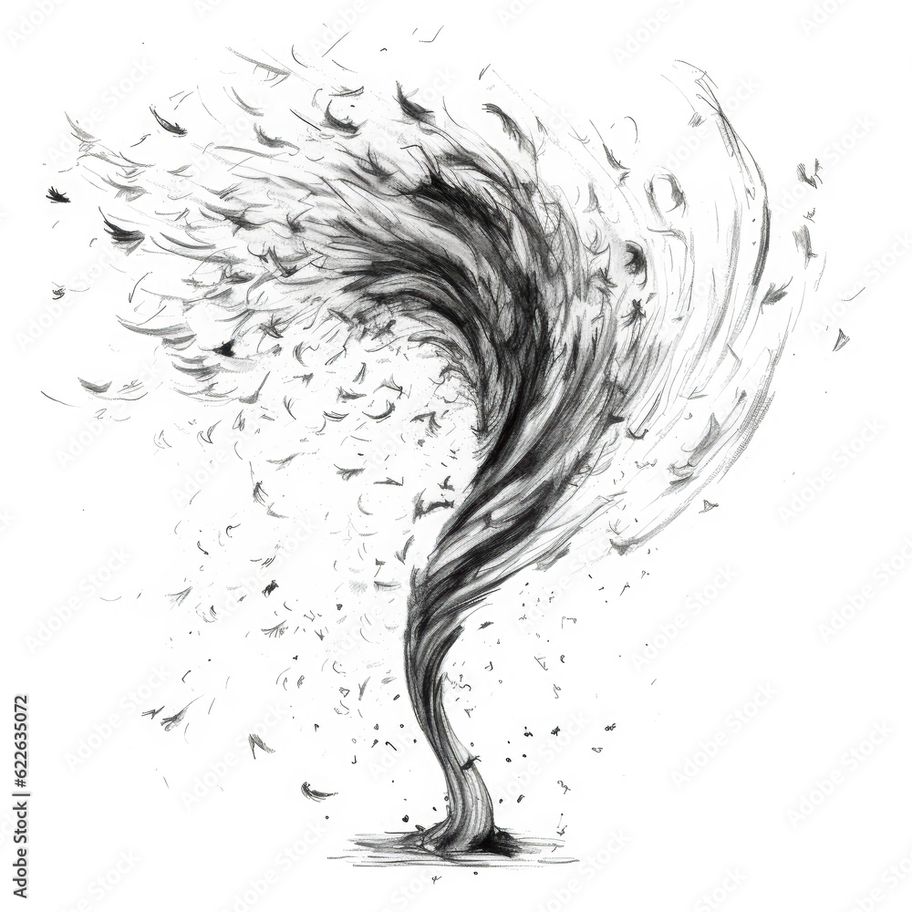 funnel swirling tornado ai generated funnel swirling tornado ai generated