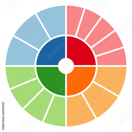 pie chart,circular colorful infographic template vector,circle diagram.