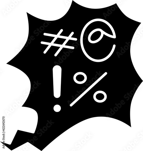 swearing  icon