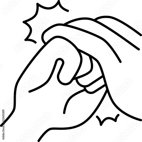 fingers  icon