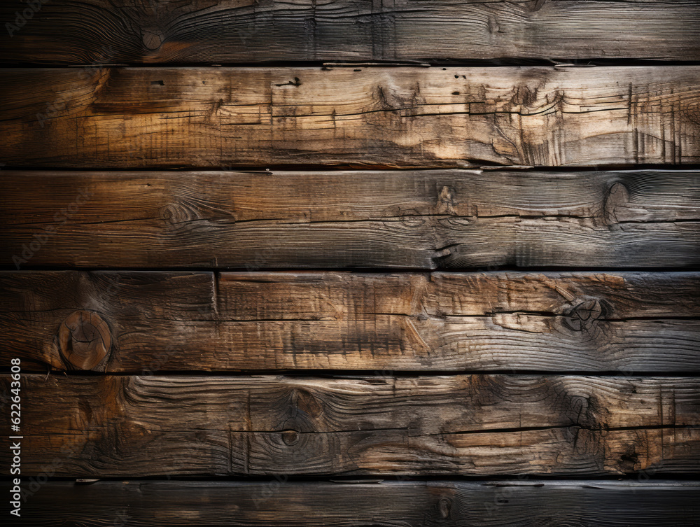 Generative ai illustration of a wooden textured background. Generative ai illustration of a wooden textured background.