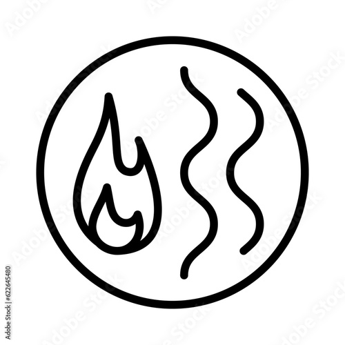 Ayurveda outline vector illustration. Ayurvedic body types, symbols of dosha pitta.