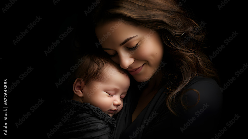 In the Arms of Love: A Tender Moment Between Mother and Child Generative AI In the Arms of Love: A Tender Moment Between Mother and Child Generative AI