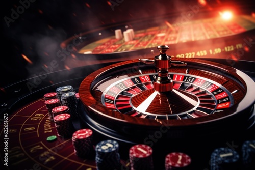 Foto roulette casino game man