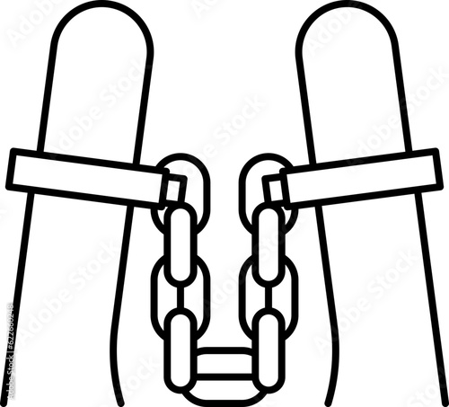 handcuffed  icon