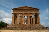 The Temple of Concordia in Valley of the temples, Agrigento,
