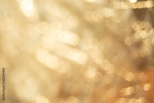 Wallpaper Mural Abstract blurred background with highlights and bokeh. Golden background of glitter Torontodigital.ca