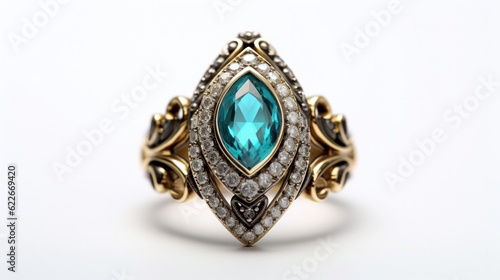 Precious stone ring jewelry