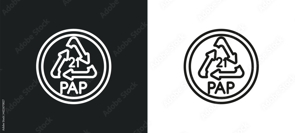 favorites button outline icon in white and black colors. favorites button flat vector icon from user interface collection for web, mobile apps and ui.