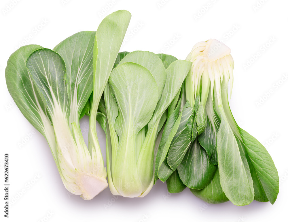 Bok choy or chinese cabbage isolated on white background. File contains clipping path. Bok choy or chinese cabbage isolated on white background. File contains clipping path.