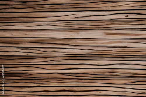 Horizontal Wood Texture Background Generative AI