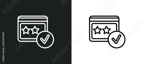event outline icon in white and black colors. event flat vector icon from time management collection for web  mobile apps and ui.