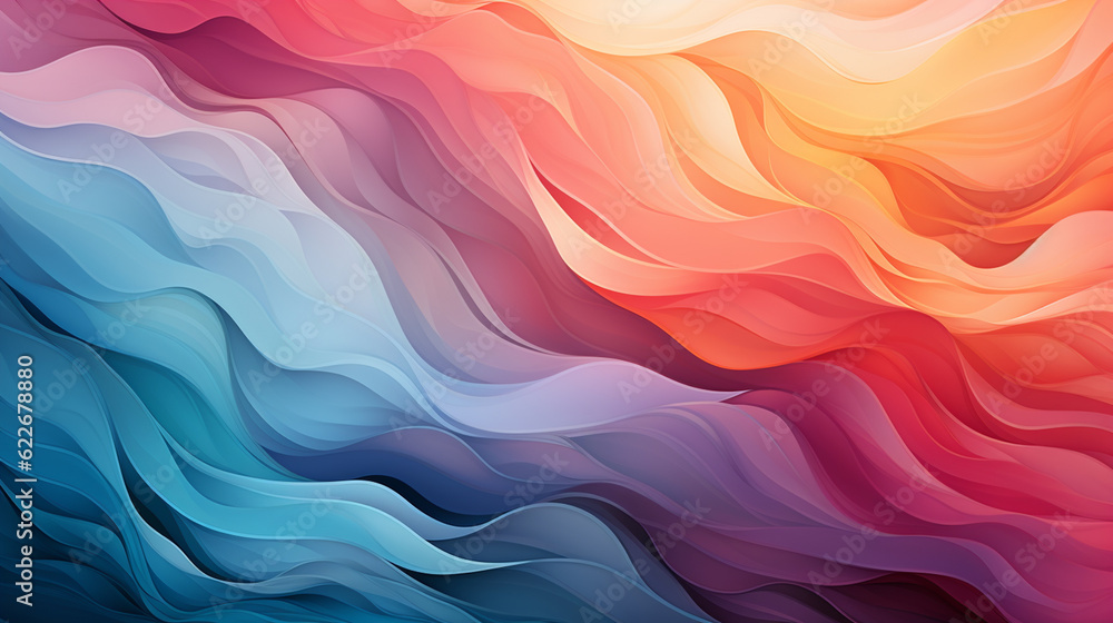 Whimsical Waves Pattern Design Landscape Whimsical Waves Pattern Design Landscape