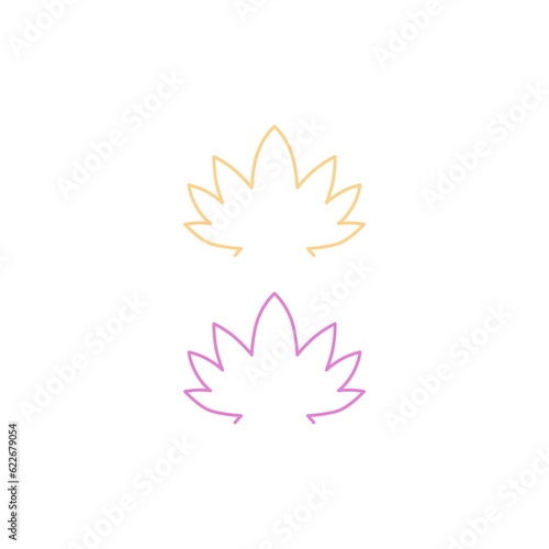 LOTUS AYURVEDA HOTEL RESORT  YOGA STUDIO SIGN SYMBOL LOGO CLIPART VECTOR ISOLATED ON WHITE