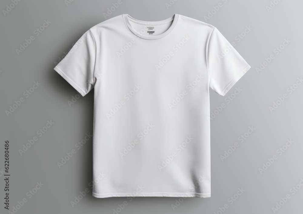 isolated opened white t-shirt isolated opened white t-shirt