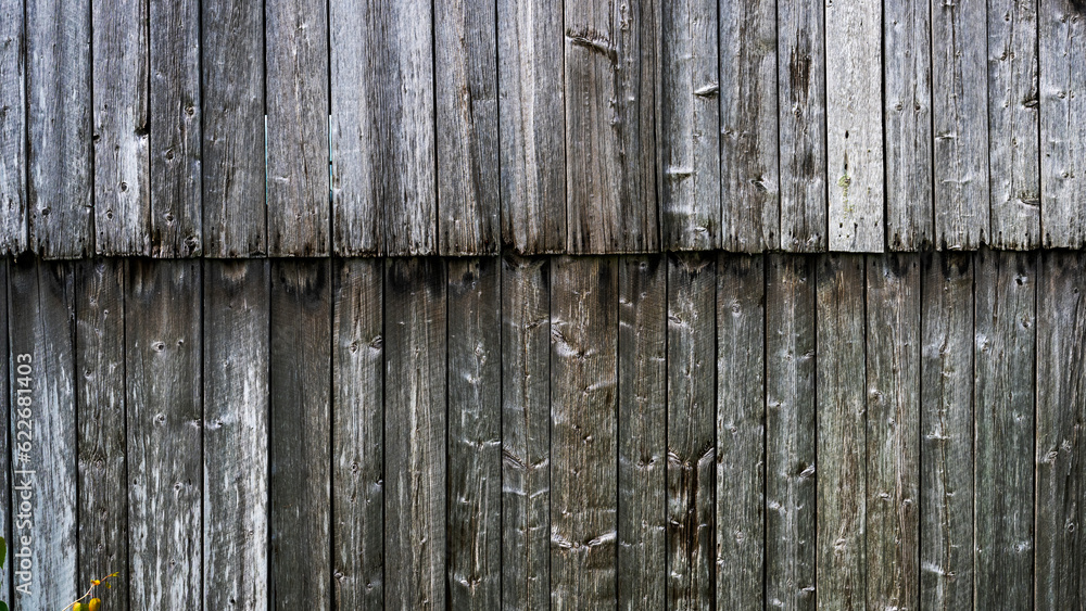 An old barn wooden wall