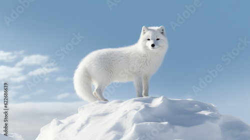 white polar bear HD 8K wallpaper Stock Photographic Image