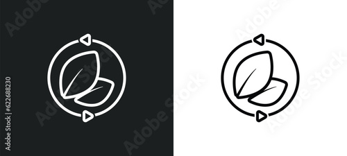 fresh air supply outline icon in white and black colors. fresh air supply flat vector icon from sauna collection for web, mobile apps and ui.