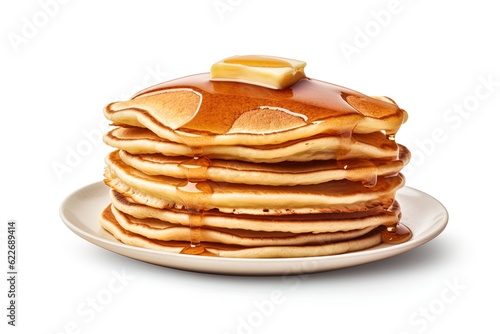stack of pancakes on a plate © MaverickMedia