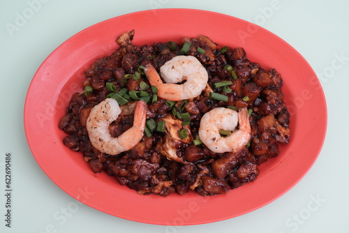 Photography Singapore fried carrot cake with prawn
