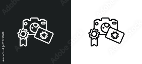 high quality outline icon in white and black colors. high quality flat vector icon from photography collection for web, mobile apps and ui.