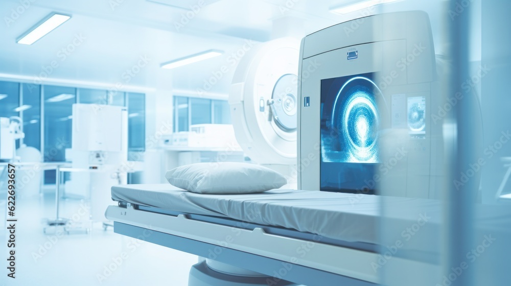 ct scanner machine medical diagnosis at hospital lab as wide banner with copy space area ct scanner machine medical diagnosis at hospital lab as wide banner with copy space area