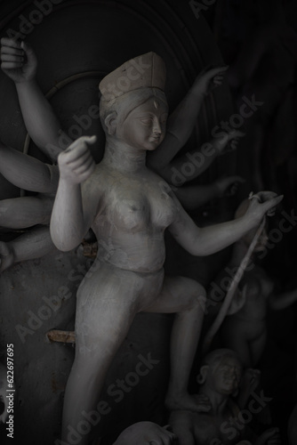 sculpture of Hindu goddess