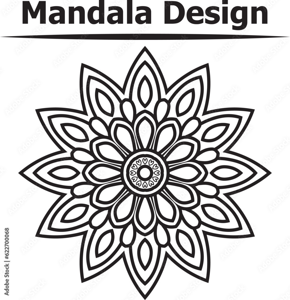Gradient color hand drawn mandala design
Gradient color hand drawn mandala design