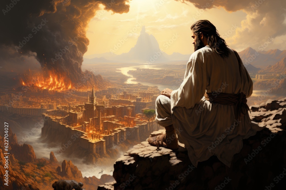 Unveiling the Sacred Portrait: Jesus Christ's Visionary Worldview and 