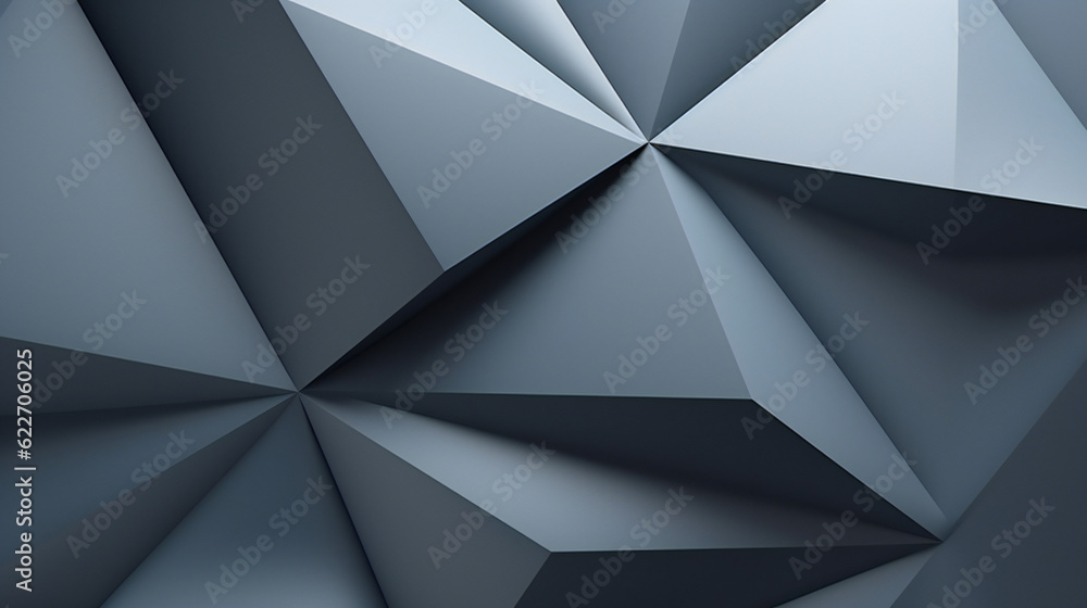 Geometric Pattern, Gray with shades and Triangles Geometric Pattern, Gray with shades and Triangles