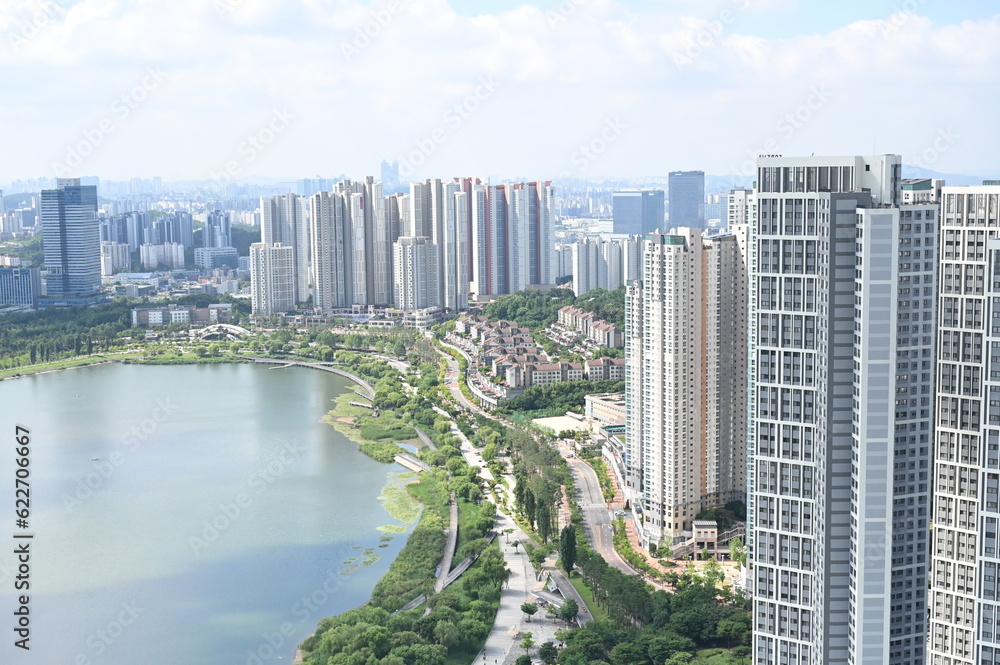 Obraz premium 도시감성사진