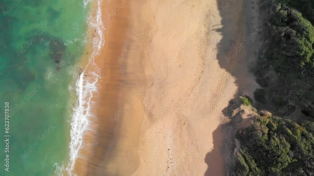Aerial view of Torquay Beach along the Great Ocean Road, Australia Aerial view of Torquay Beach along the Great Ocean Road, Australia