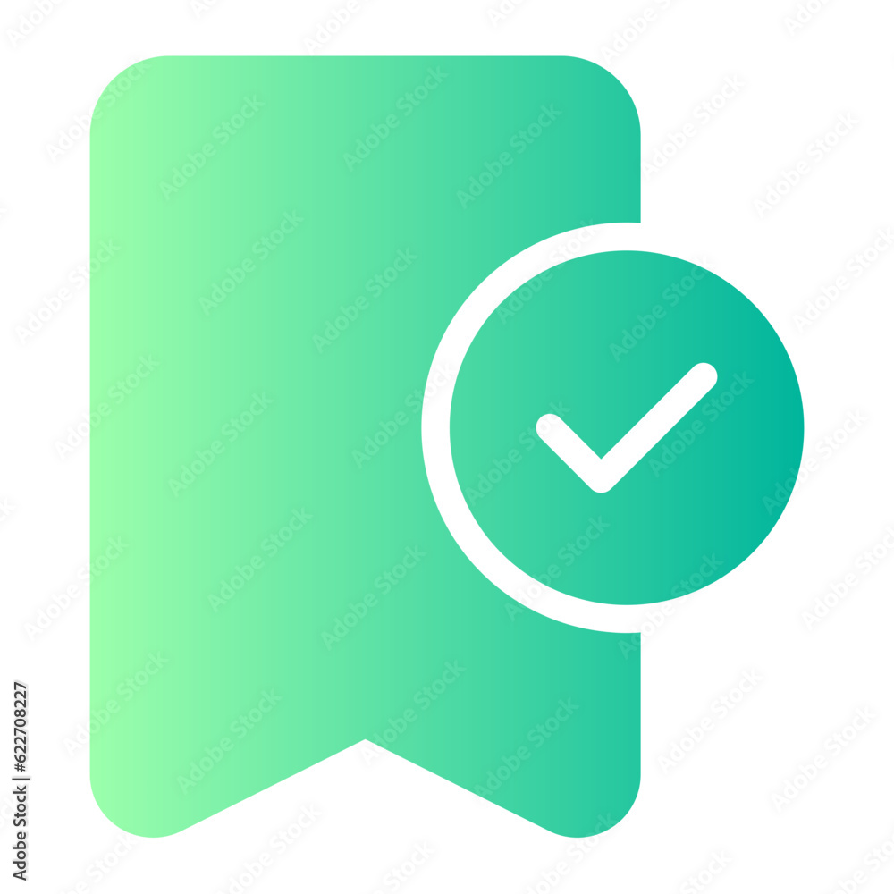 bookmark gradient icon