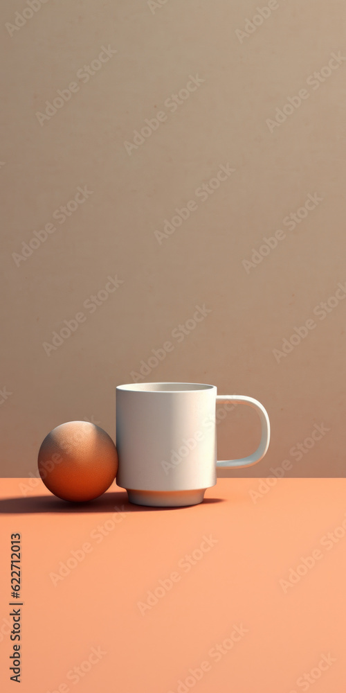 cup of coffee on the table