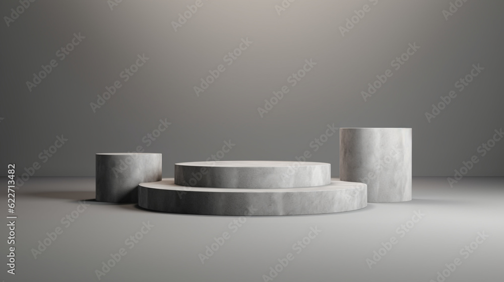 Sleek Marble Product Display: Captivating 3D Illustration for Marketing Sleek Marble Product Display: Captivating 3D Illustration for Marketing